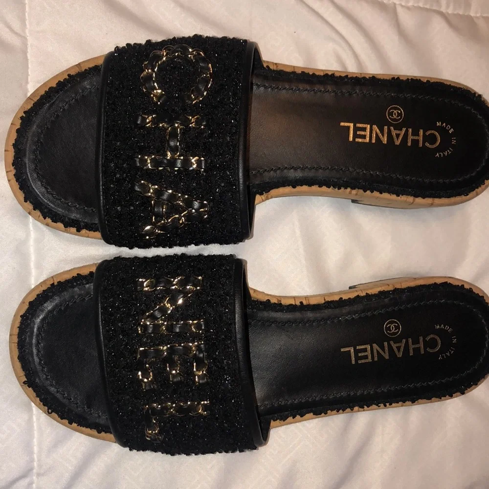 Autentic CHANEL sandals - Picture 6 of 9